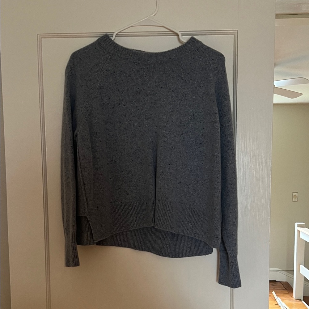 Madewell Light Blue Women's Crew Neck Cashmere Sweater